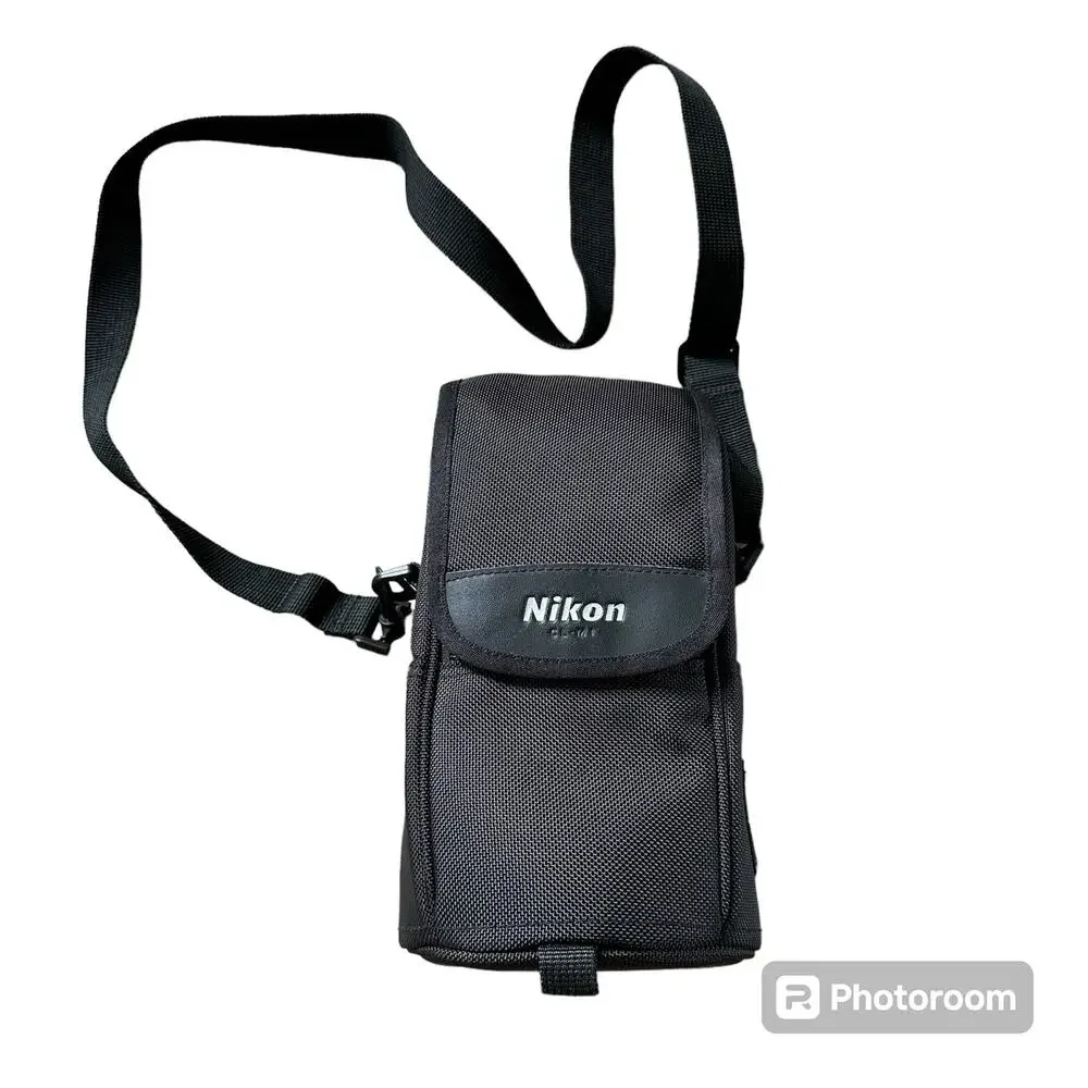 Nikon Lens Bag Carrying Case Black With Strap‎ Preowned